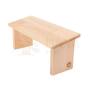 Bodynova LHASA Meditationsbank aus geöltem Holz ohne Kissen, ergonomisches Meditationskissen für entspanntes Sitzen