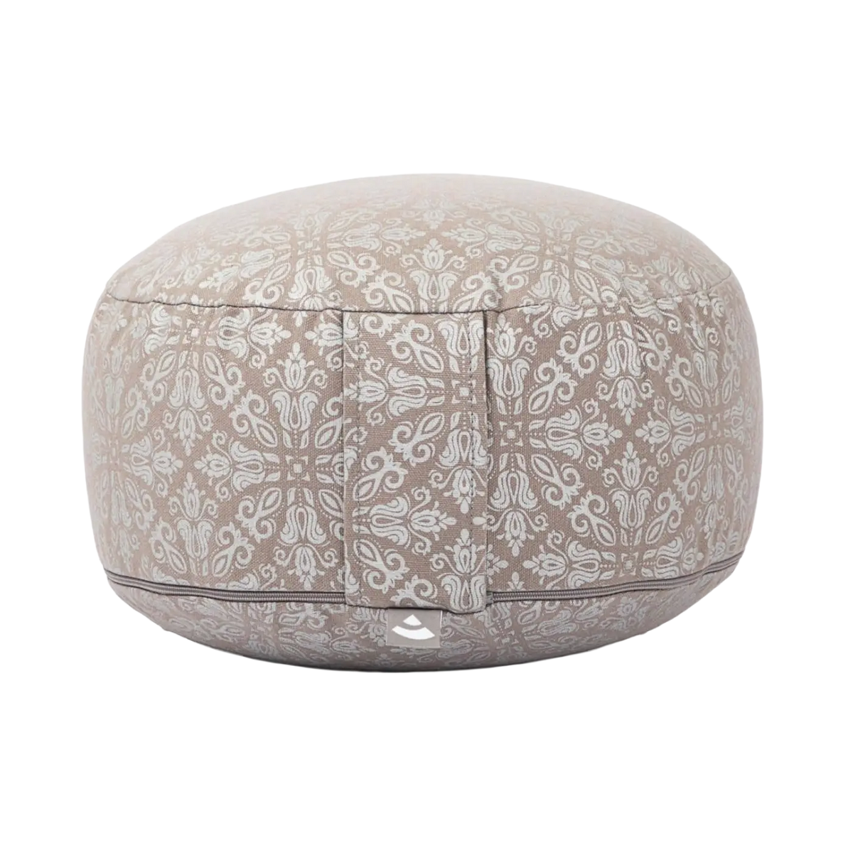 Bodynova Meditationskissen RONDO Maharaja mit Dinkel-Füllung in Beerentönen, bequemes Sitzkissen für Meditation und Entspannung
