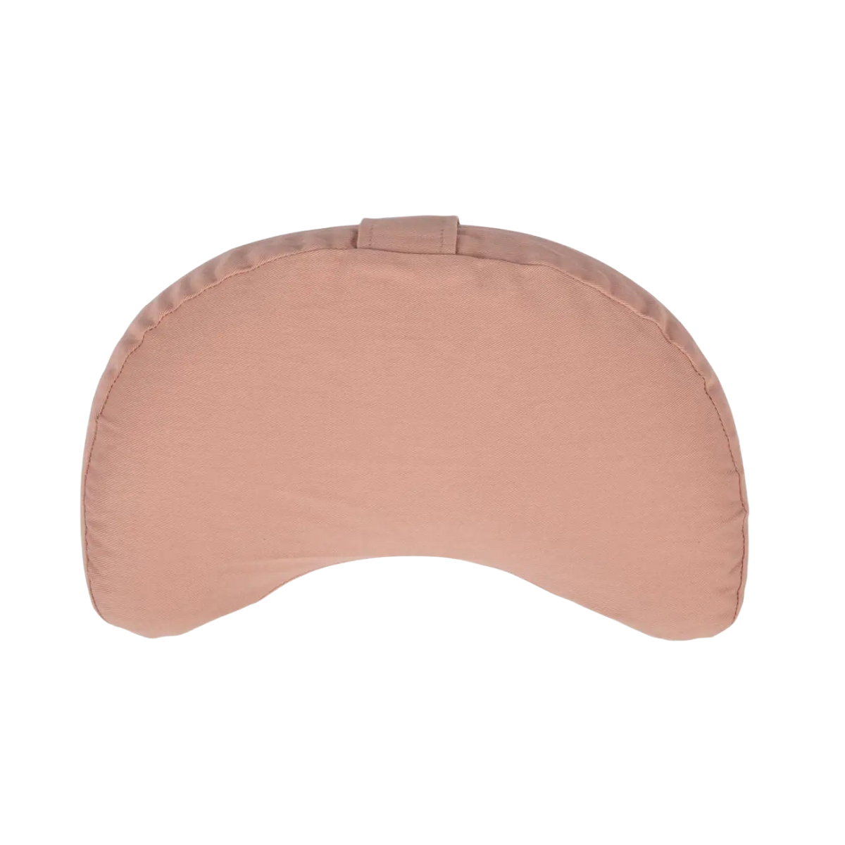 Weiches Bodynova Reise-Meditationskissen Yogi Mond Mini ECO, bequem für Meditation unterwegs, in neutralem Design.