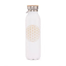 Edelstahl-Isolier-Trinkflasche von Bodynova, 600 ml, mit Schraubverschluss und doppelwandiger Isolierung, für kalte und heiße Getränke