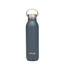Edelstahl-Isolier-Trinkflasche 600ml von Bodynova, langlebige Trinkflasche mit doppelwandiger Isolierung, für kalte und heiße Getränke