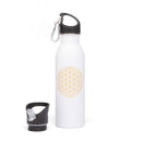 Edelstahl Trinkflasche 700ml von Bodynova mit Schraubverschluss und rutschfestem Boden, ideal für unterwegs