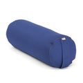 Bodynova Yoga Bolster ECO Dinkel in Blau, bequeme und stabile Yoga-Unterlage aus natürlichen Dinkelspelzen