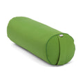 Grüner Yoga Bolster ECO Dinkel von Bodynova, weiches Kissen für Yoga-Übungen, aus nachhaltigem Material gefertigt