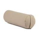 Yoga Bolster ECO Dinkel von Bodynova in hell taupe, bequemer Dinkelspelz-Körperkissen für Yoga und Entspannung