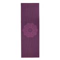 Bodynova Design Yogamatte Mandala zweifarbig, 183x60 cm, 4,5 mm dick, mit buntem Mandala-Muster auf rutschfester Oberfläche.