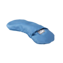 Bodynova Yoga Augenkissen Lotus aus Mako-Satin mit Lavendel, blaues, weiches Kissen für Entspannung und Meditation