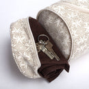 Bodynova Yogatasche Asana Bag aus Baumwolle mit Maharaja Collection Design, passend für Yogamatten, in Madurai gefertigt