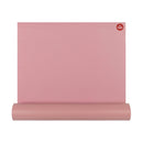 RISHIKESH Premium 60 rosa Yogamatte von Bodynova, rutschfest und bequem für Yogaübungen auf weichem, rosa Untergrund