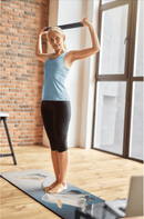 Bodynova Yoga on Art Cloud Flower Yogamatte mit blumigem Design, rutschfeste Oberfläche für Yoga und Fitnessübungen