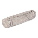 Asana Bag Cotton Maharaja von Bodynova, 70cm, Raja, in Taupe und Silber, Yogazubehör für Yoga- und Meditationsübungen