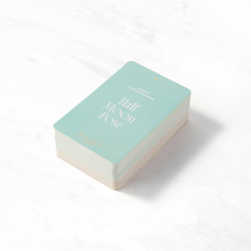 Myga Mini Affirmations Yoga Pose Cards – Inspiration &amp; Mindfulness for Every Day