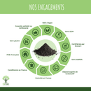 Poudre de charbon végétal actif biologique – Confort digestif et soutien du métabolisme des graisses