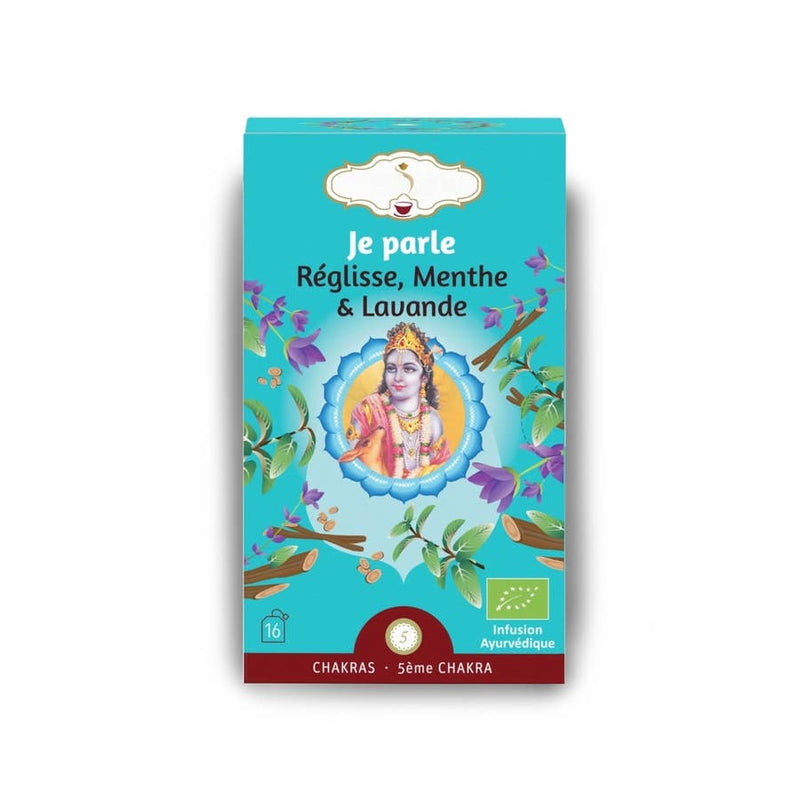 Zen'Arome - Infusion bio Je Parle - 16 sachets Menthe &amp; Réglisse