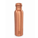 Kupferwasserflasche 1 Liter mit schwerer Ausführung, handgefertigte Wasserflasche aus Kupfer von Ayurveda Specialist B.V.