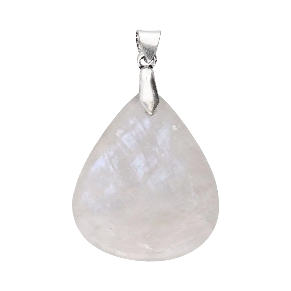 Mondstein-Cabochon-Anhänger aus Schmuck von Vives de la Cortada S.L, zeigt harmonische und intuitive Muster.