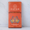 Zeremonieller Kakao Cacao mit Kurkuma und schwarzem Pfeffer, Cacao Lab, 100g, als feuriges Süßigkeiten & Snacks Produkt.