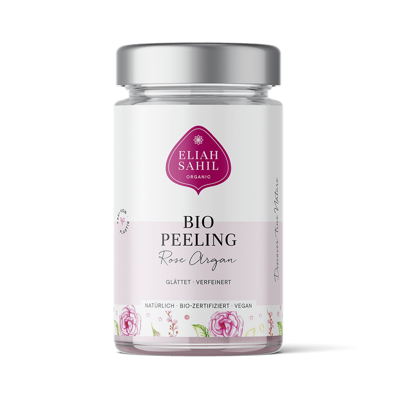 Bio Peeling Rose Argan - Mineralreiches Körperpeeling – Für frische, strahlende Haut