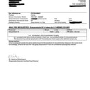 Ein Laboranalysebericht, der den Gehalt an Grayanotoxin III in einer Honigprobe zeigt.