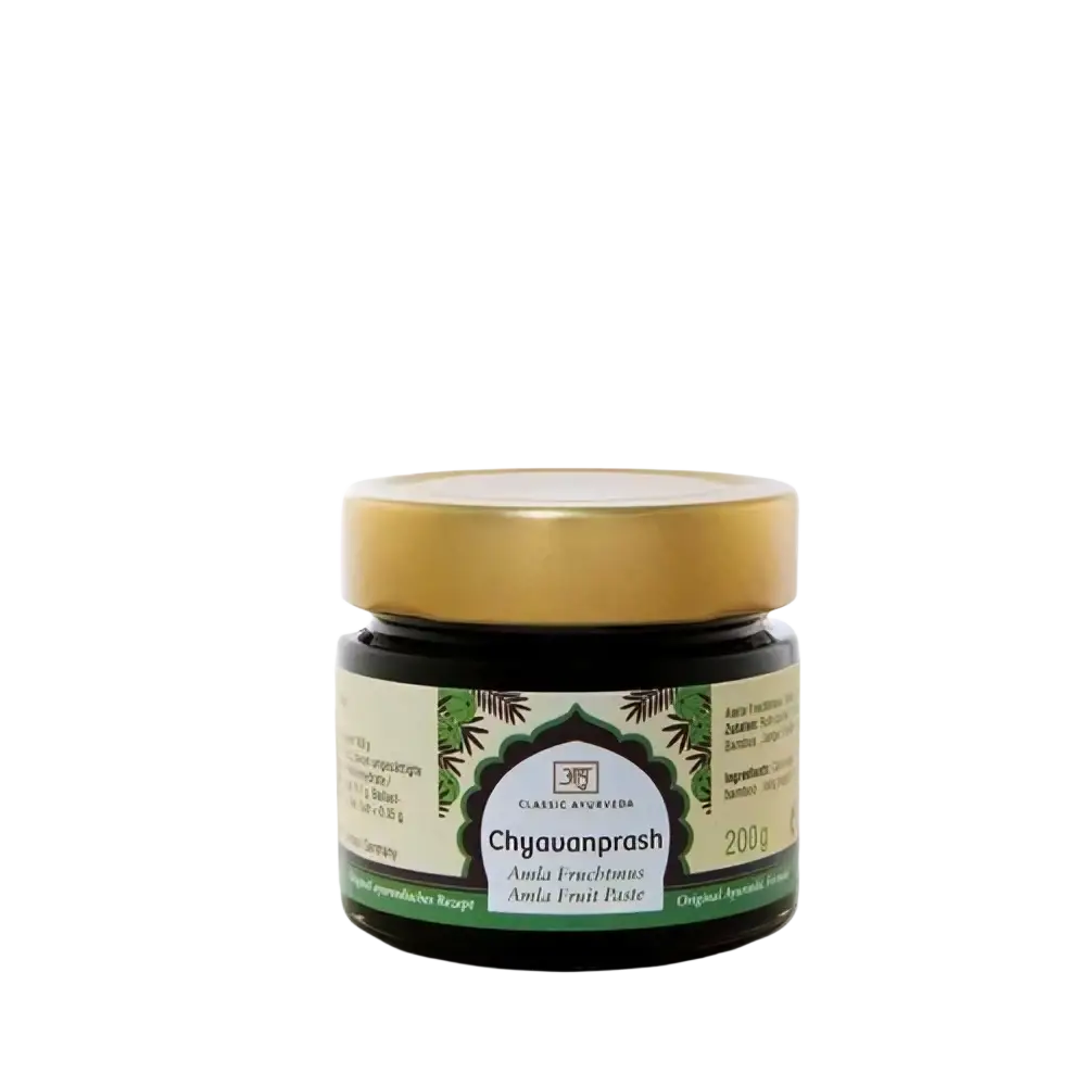 Maharishi Chyawanprash Amlamus – Ayurvedischer Frucht- und Kräutermus als Brotaufstrich, gesundes Nahrungsergänzungsmittel