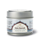 Gemahlenes Schwarzes Steinsalz (Kala Namak) von Classic Ayurveda, 70g Gewürz für aromatische Gerichte, dunkle Kristalle sichtbar