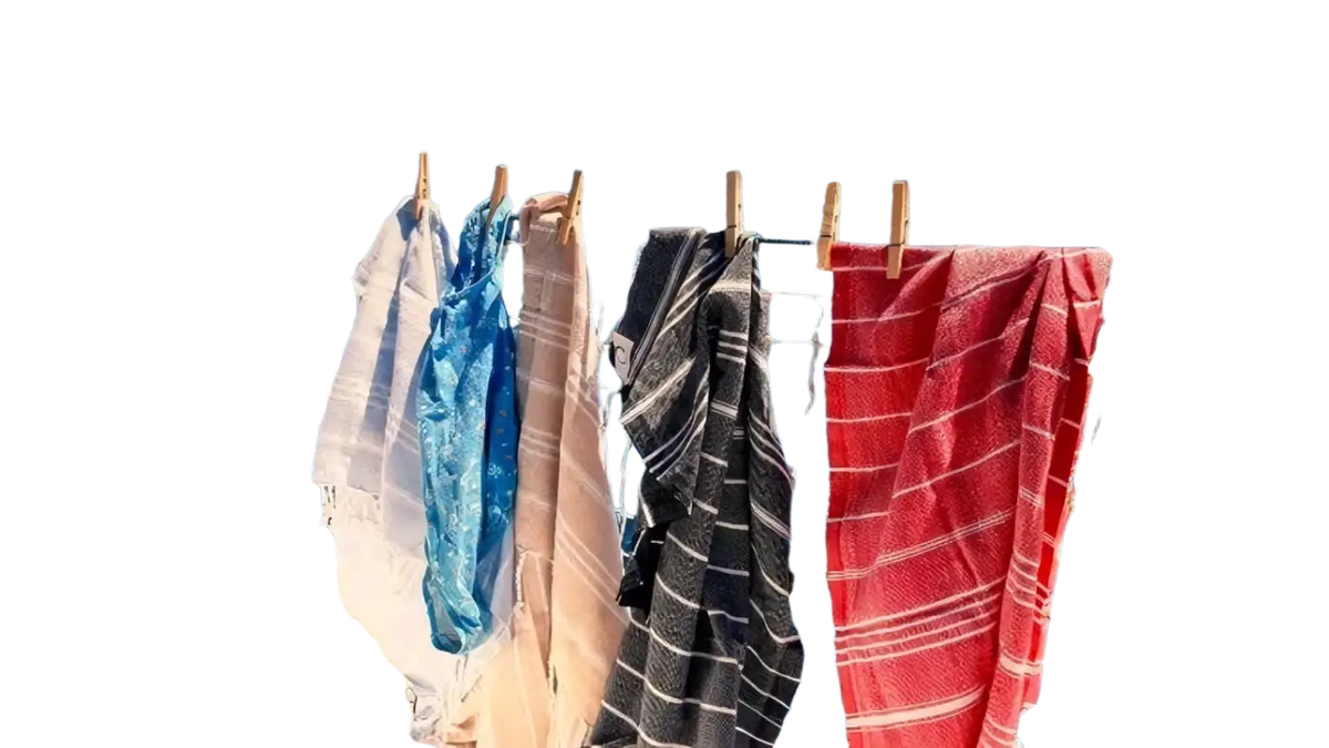 Hochwertiges Hamamtuch von Ecobain, 50x90 cm, zeitloses, nachhaltiges und vielseitiges Handtuch aus Baumwolle.