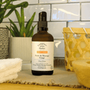Grünes Expert Bio-Gesichtsmassageöl von COMPTOIR DES HUILES für trockene Haut, flüssiges Massageöl in dunkler Flasche.