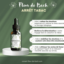 Nahrungsergänzung von Conseil fleur de Bach, Bachblüten Abhängigkeit zur Befreiung von alten Gewohnheiten, rauchfrei, Flasche