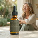 Nahrungsergänzung Bachblüten Menopause von Conseil fleur de Bach zur emotionalen Stabilität und Gelassenheit.