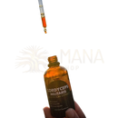 Amber glasflasche mit cordyceps militaris flüssigextrakt und tropfer als diät supplement energie vitalität 60 ml