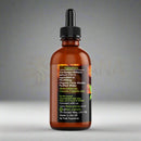 Amber glas dropper flasche mit schwarzem deckel cordyceps militaris flüssigextrakt 60 ml energie vitalität