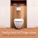 Bamboozy x Cosmeau WC-Reinigungstücher, nachhaltiges Reinigungsmittel für effektive Toilettenreinigung, liegen auf einer weißen Oberfläche