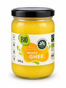 COSMOVEDA Bio Kokos Ghee aus Bio-Kokosfett und Bio-Ghee, erhältlich in 150 g, 300 g und 500 g im Mana Shop Schweiz.