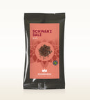 Bio Kala Namak Schwarzsalz von Cosmoveda, 100 g, mit Mineralien, für Küche und Gesundheit, feines schwarzes Salz in der Verpackung