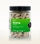 Bio Musta Kapseln von Cosmoveda, natürliche Ayurveda-Nahrungsergänzung für Verdauung und Energie, 200 Kapseln in der Packung