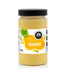 COSMOVEDA Pure Ghee Bio – ayurvedisches Butterfett zum Kochen, Braten und Backen, erhältlich im Mana Shop Schweiz.