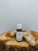 d'Natureza Ingweröl ätherisches Öl in 20 ml Flasche, für Massage und Diffuser, wärmend und aktivierend