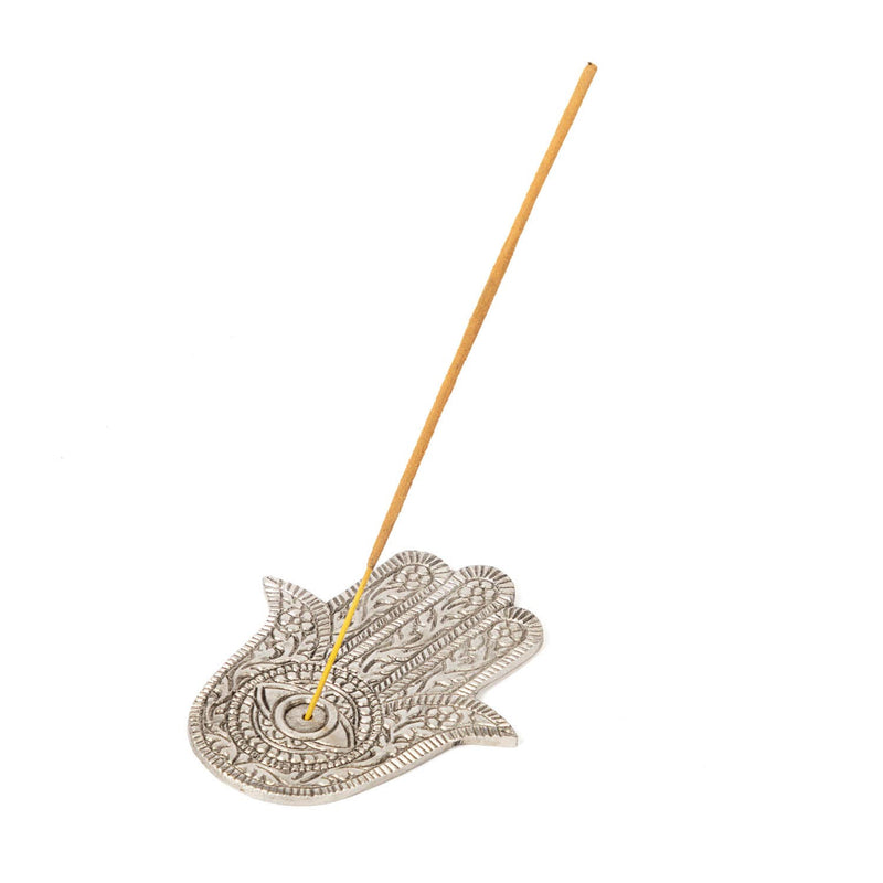 Schutzsymbol Hamsa – Räucherstäbchenhalter für Yoga, Meditation & spirituelle Rituale