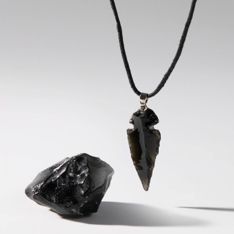 Myga Eco - Geode Gift Set - Rough Stone and Pendant, Choice of 3 Crystals