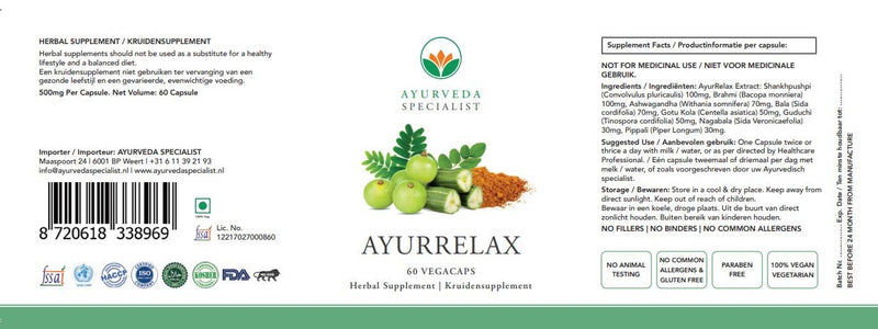 Ayurveda Specialist B.V. - Ayurrelax