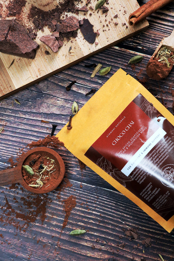 ayamani-choco-chai-pilzkakao