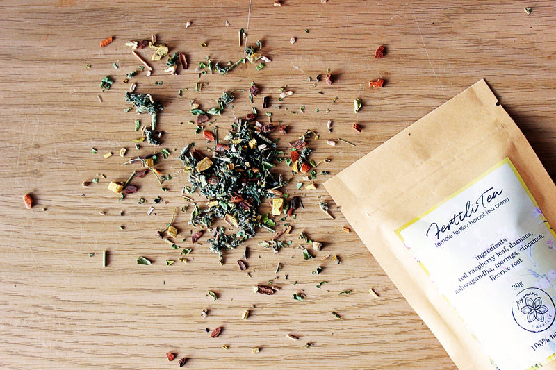 Ayamani Naturals - Fertilitea Kräutertee für die Frauengesundheit