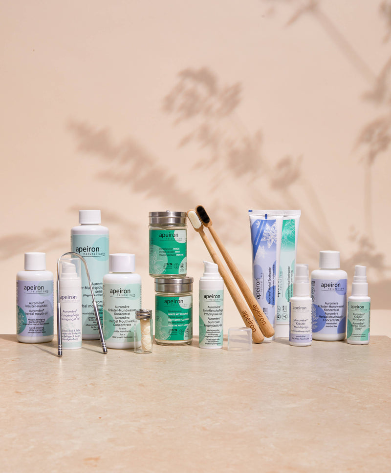Auromère Kräuter-Mundspray 30ml – Mentholfreie Frische für unterwegs