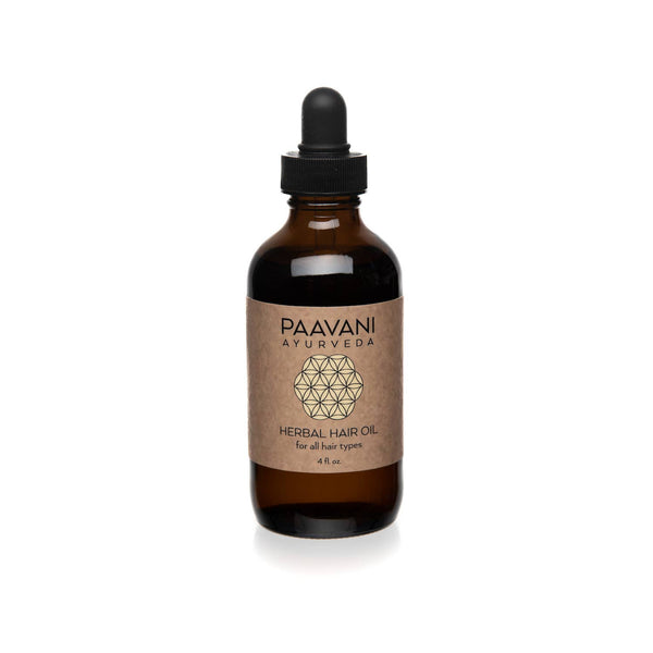 Kräuter-Haaröl | Ayurvedische Kopfhaut- und Haarbehandlung