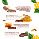 Natural Propolis, Royal Jelly Bee 1000 mg to support the immune system