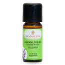 Ätherisches Lavendelöl fein bulgarisch BIO von Damascena in einer 10ml Flasche, frisch und duftend, ideal für Aromatherapie.