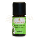 Damascena weisstanne bio ätherisches öl 5 ml mit schwarzem verschluss und grünem etikett für aromatherapie im mana shop