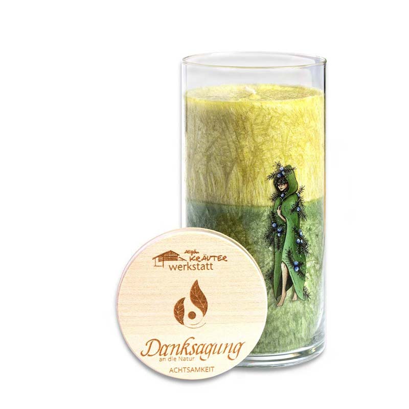 Achtsamkeitskerzen im Glas – Geschenkidee für Frieden, Liebe & Dankbarkeit