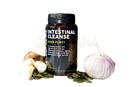 Schwarze kapselpackung darmwohl formula mit 90 kapseln enthaltend knoblauch shiitake und kürbiskerne für natürliche detoxifikation im mana shop