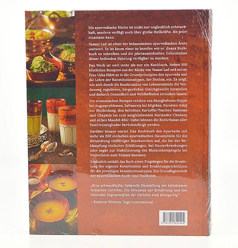 Das Kochbuch des Ayurveda - Mana Kendra GmbH